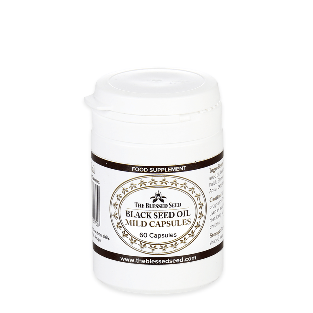Black Seed Oil Capsules 60 x 500mg The Blessed Seed